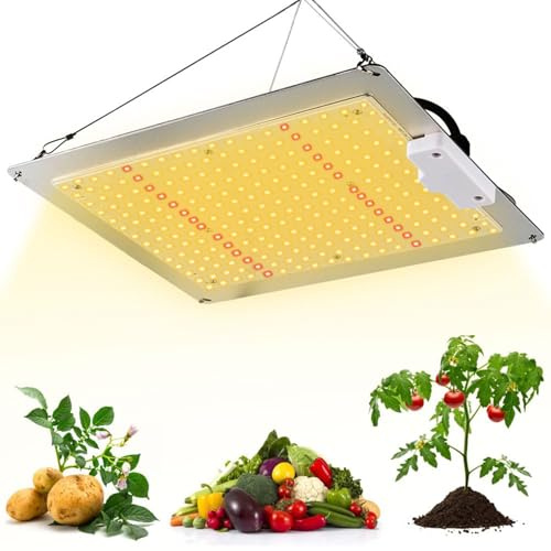 Bufccy 2000W LED Grow Light for Indoor Plants, 252 PCS LED [Energy Class A] | Full Spectrum Grow Lights, Plant Lights for Indoor Growing Germination, Seedling, Flowering, Fruiting