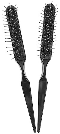 EPIGEIST Spazzola per Cotonare in Acciaio 2 Pezzi Spazzola Districante per Pettine a Topo per Accessori per Parrucchieri e Styling