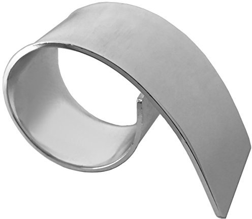 silberkanne Serviettenring Wave D 4cm Silber Plated versilbert für Stoffservietten in Premium Verarbeitung