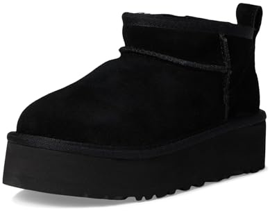 UGG Women's Ansley Slipper, Black, 07