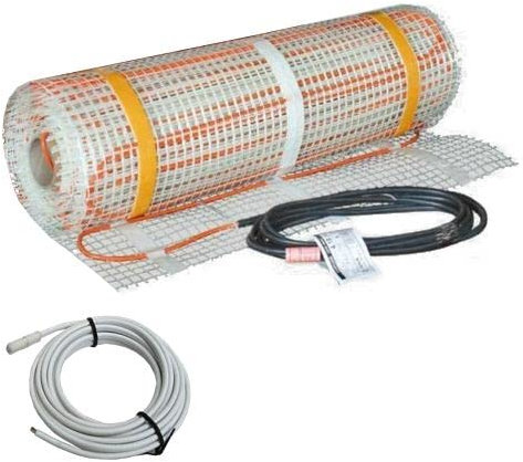 2000 Watt PREMIUM Fußbodenheizung elektrisch Fliese Bad Heizmatte 10 m² | 2000 Watt | 20,0 x 0,5 m OHNE Thermostat