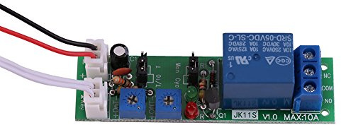 Marvellous Timer-Modul, Timer-Schaltermodul, DC 5V 12V 24V Einstellbarer Zyklus-Timer-Verzögerungs-Ein/Aus-Schalter-Relais-Modul(5V 0-30min)