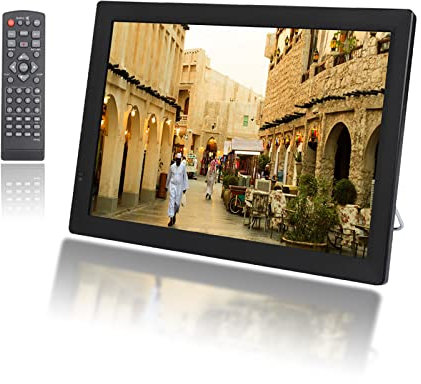 TV Digital Portátil HD 1080P Para Automóvil De 14 Pulgadas, 16:9 TFT-LED Alta Sensibilidad, Para Caravana, Camping, Exterior Con Función De Radio FM Incorporada En 1800 MAh