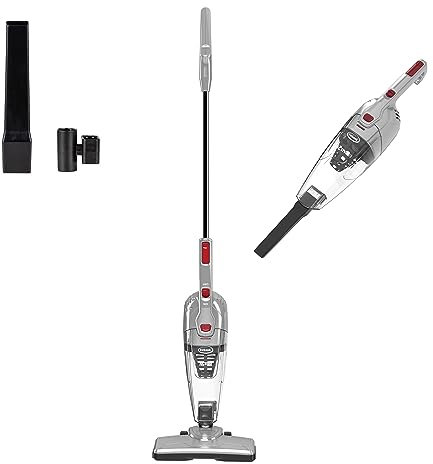 Ewbank EWVC3107 ACTIVE Corded Stick Vacuum Cleaner, 2-in-1 Lightweight Upright and Handheld Vacuum with Washable HEPA Filter, Crevice Tool and a Swivel Floor Head