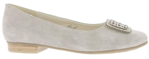 Hirschkogel dam damen ballerina balett platt, stein, 4 UK, Sten, 37 EU