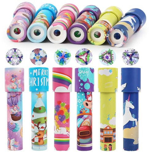 MXTIMWAN Rotierendes Kaleidoskop, Klassisches Kaleidoskop Kinder, Klassische Kaleidoskop Spielzeuge für Jungen und Mädchen, Kindergeburtstag, Partygeschenke