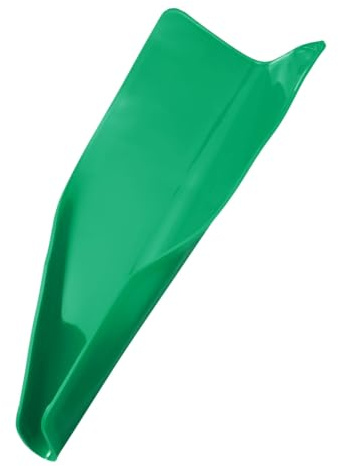 sourcing map Entonnoir à huile en silicone souple réutilisable pour camions, motos, automobiles, 37,6 x 17,5 cm, vert