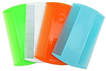 SEWOART 5stücke Teiliges Aus Doppelseitigen Kunststoff-kämmen Für Haustiere Entfilzungswerkzeug Für Katzenpflege Gemischte Farben Robuste Und Langlebige Haarpflegekämme