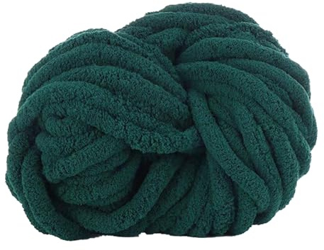 WJnflQN Plüschgarn, Deckengarn, Häkeln, Basteln, Strickzubehör für Schals, Mützen, Korb, Haustierbett, Kleidung, Überwurf, Kissen, Decken
