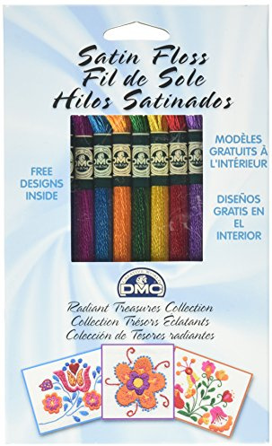 DMC Satin-Zahnseide, 8,7 m, 8 Stück