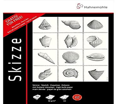 Skizzenblock + Bleistift 96g/m², DIN A3, 100Bl.+6Bleist.