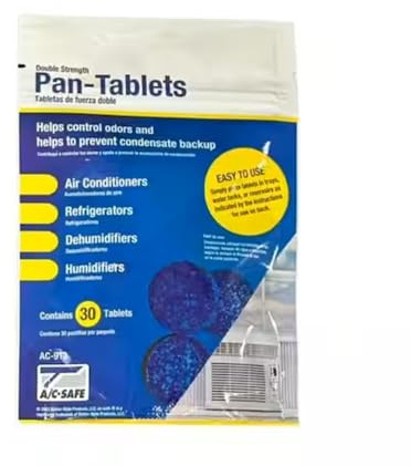 AC Safe Pan Tablets - 30 Count: Cleans scum in Drain Pans and Humidifiers