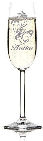 polar-effekt Calice per Spumante, Champagne e Prosecco - Incisione Unica- Idea Regalo per Donne o fidanzate