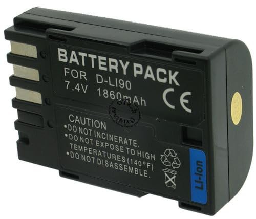Otech Batteria Compatibile per PENTAX D-LI90