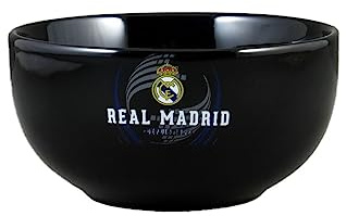 Real Madrid (Ind. Cuenco de recinto Individual Mixta niño, Negro