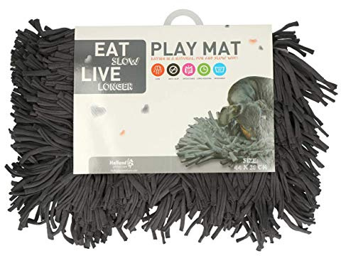 Eat Slow Live Longer Langsames Essen im Leben, längeres Set, graue Matte