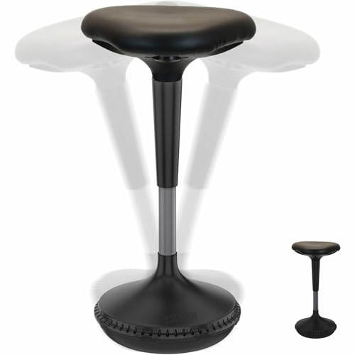 Wobble Stool Standing Desk, Flexible Seating Adjustable Office Ergonomic Stool, Wobble Stools for Classroom Seating, Active ADHD Chair Wobble Chairs