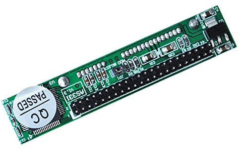 Jufjsfy 2.5 Pouce Disque SSD ou HDD vers Mini IDE 44 Pin Adaptateur IDE