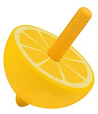 ibasenice Holzspielzeug Obstkreisel Klassisch Mini Fingerdreher Kindergeschenk Koordinationstool Naturmaterial Bunt Miniatur Spielzeug Für Junge Mädchen