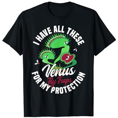 Venus Fly Trap Plant Owner Plants Live Seeds Venus Fly Trap T-Shirt