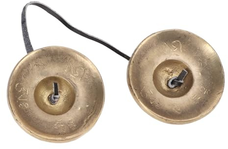 Campanas Tibetanas, Platillos Tibetanos de Fuerte Penetración de Sonido para la Vida Diaria para Yoga para Meditación