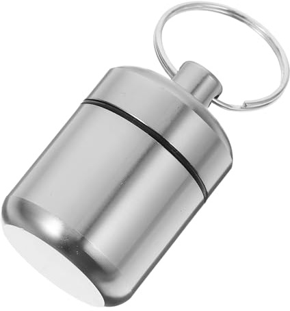Small Earplug Storage Box Aluminium Alloy Waterproof Portable