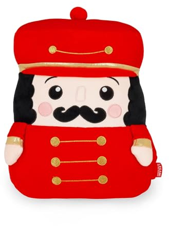 Legami - ¡Cojín Super Soft! Tema Nutcracker, Súper Suave, Idea de Regalo, 27x43 cm