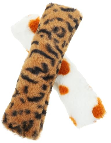 MOTHNUR 2pcs Catnip Pillow Cat Interactive Chew for Cats Kitten Stuffed Animal Pattern Soft Lightweight Pillows for Indoor Play