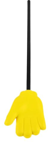 UKCOCO Puntero de Dedo Amarillo para Fiesta y Juegos, Accesorio Manual para Presentaciones y Actividades, Puntero Índice para Profesor, Herramienta Práctica para Eventos y Celebraciones