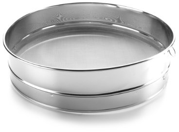 LACOR 68354 - Cedazo 35 Orificios/Pulgadas Inoxidable, 40 cm - Cocina | En acero inoxidable, tamiza harinas y azúcar finamente; ideal para cocina profesional y uso diario en casa, para el día a día