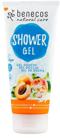 Benecos Gel Douche Abricot et Fleur de Sureau 200 ml