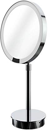 Decor Walther Just Look Standkosmetikspiegel LED, Chrom glänzend