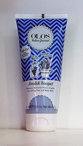 OLOS ITALIAN GOURMET Balsamo Nutriente Piedi e Unghie AMABILE BOUQUET 100g.