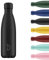 Chilly's Water Bottle - Stainless Steel and Reusable - Leak Proof, Sweat Free - All Black - 260ml