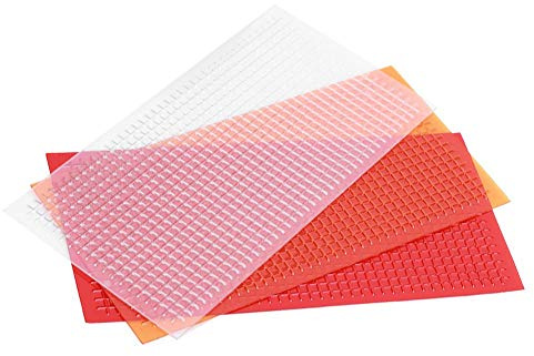 Reminnbor Riparazione fanali Posteriori Kit fanale ritto Macchina Kit di Riparazione delle Lenti Auto Quick Fix Cracked Broken Tail Light Grid Pattern DIY