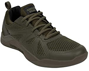 Gorilla Wear Bodybuilding Fitness Schuhe Gym Hybrids - grün/grün - Trainingsschuhe Sportschuhe Sport Alltag Multifunktionell Bequem Training mit Logo maximale Bewegungsfreiheit, 47