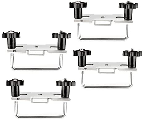 LST Montage Box Dachbox Set U-Bügel 80 mm Metall Befestigung Montagesatz