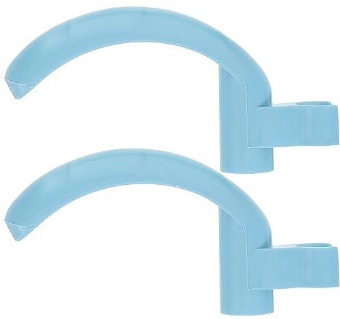 TOVINANNA 2pcs Dustpan Handle End Caps 19mm Broom Grip Sleeves Lightweight Plastic for Home Cleaning for Dustpan and Broom Handles Easy Installation for Indoor/Outdoor Use