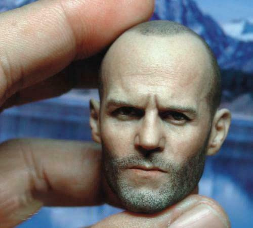 1/6 Skala Männliche Kopfskulptur, Europäischer Harter Mann Kopf Geschnitzt für 12inch Männlichen Soldaten Action Figur Körper