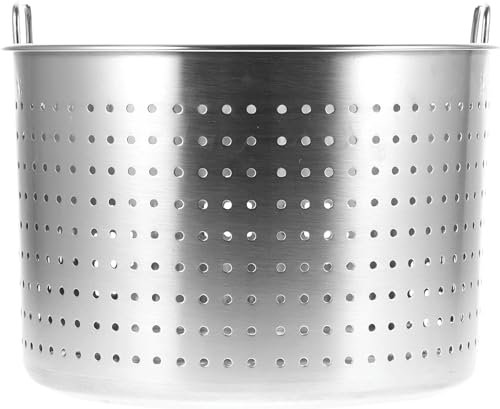Vaporera de Metal Cesta Vaporera Ollas y Utensilios Seleccionados de Acero Inoxidable Cesta Colador Cangrejos Mariscos Hervir Ollas y Utensilios SeleccionadosCesta para StockOllas