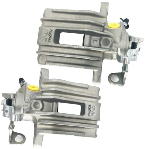 Hajus 615106263 2x Bremssattel Bremszange Hinten Links Rechts für Skoda Fabia I 1999-2007 VW Golf IV 1J1 1997-2005 Polo 9A 9N 2001-2009 Seat Leon 1M1 1999-2006 1J0615423D 1J0615424D