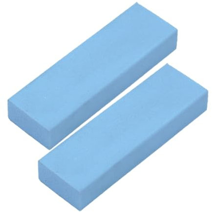 Cabilock 2pcs Kitchen Cleaning Eraser Tool Non-scratch Wipe for Pots Pans Essential for Dish Washing Stain Removal Lightweight Kitchen Helper