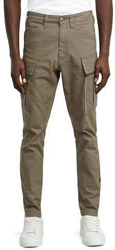 8719965012981 ficka med dragkedja 3D skinny cargobyxor 2.0, Brun (Turf D24307-e172-273), 34W / 30L