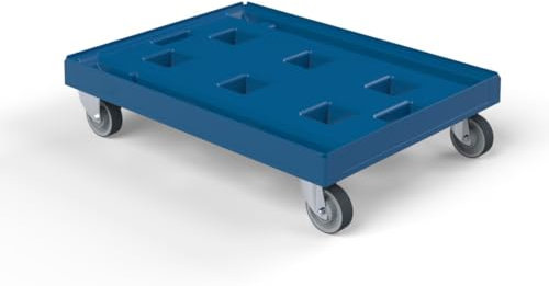 Transportroller 814x612 mm blau 300 Kg