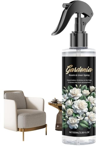 Désodorisant en spray | Éliminateur d'odeurs longue durée 100 ml, parfum gardénia, désodorisant d'intérieur multifonctionnel, fournitures de nettoyage pour la maison et la cuisine pour le lieu de