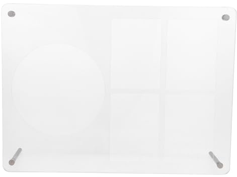 DINHEAROM Organizer CD e Photocard in Acrilico con Design Minimalista Supporto con Scanalature Antiscivolo per Custodie e Foto per e Spazi Compatti