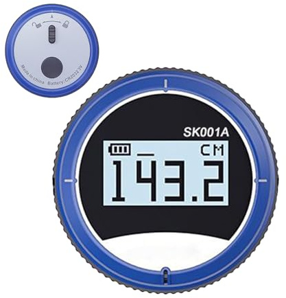 Digitales Lineal-Roller, intelligentes Messwerkzeug mit LCD-Display, genaue Längenlineale für Klempnerarbeiten, Bauarbeiten, Handwerk, Heimwerker, Ingenieurwesen, elektrische mechanische Arbeiten und
