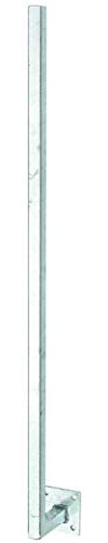Alberts 700256 Universalpfosten | mit 120 mm Abstand gegen Platte geschweißt | zum Aufschrauben | Länge 1150 mm | Pfosten 30 x 30 mm