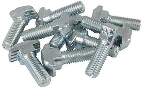 100 st. hammarskruv spår 10 – typ B – M8 x 25 mm, steg 4,5 mm, förzinkat stål