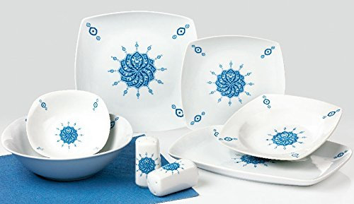 Topkapi TK-983, 28-tlg Tafelservice Essservice für 6 Personen